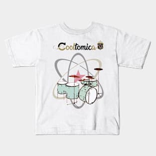 1950,s drum Kids T-Shirt